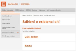 Obr.3 Žádost úspěšně odeslána