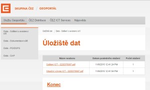 Obr.5 Data jsou připravena ke ztáhnutí
