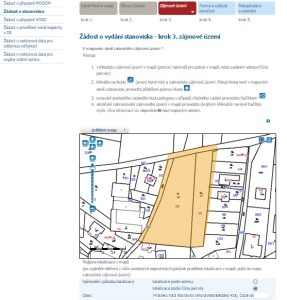 Obr.8 Zakreslení zájmového území