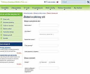obr.9 Žádost VaK